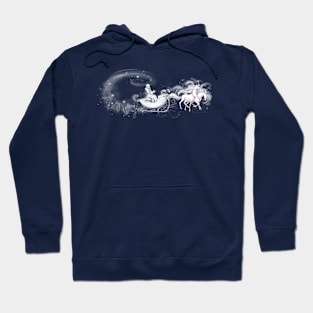 Snow queen in the carriage Hoodie